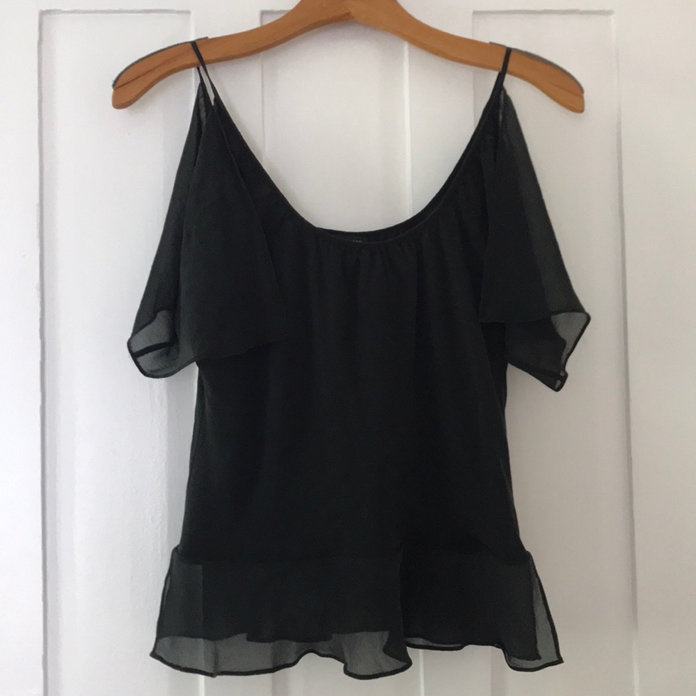 Black Short sleeved blouse